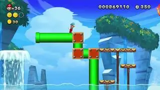 Прохождение New Super Mario Bros U (Wii U) - часть 5 Мятное Море