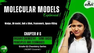 Master 3D Molecular Representation | Wedge and Dash, Framework, Ball and Stick, Space Filling Model