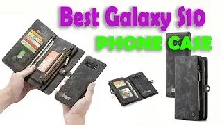 Best Samsung S10 Phone Case - Leather Wallet Phone Case for Samsung Galaxy S10