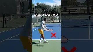 Avoid the Pendulum Swing on Your Forehand ❌
