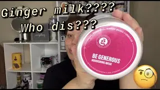 Уход за волосами с имбирным молоком/первое впечатление!!