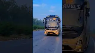 M.R Travels ✨️ Volvo Multi-Axle Ac Sleeper Coach #shorts #viral #volvo