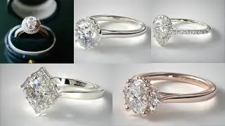 Diamond Rings Designs in Gold 2021 |  Proposal Diamond Ring Designs ideas | Fashion collection