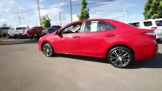 2015 Toyota Corolla S | Barcelona Red Metallic | FC296574 | Kent | Tacoma |