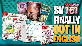Opening ALL the  Pok&eacute;mon Scarlet & Violet 151 PRODUCTS!