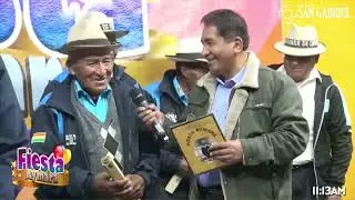 CONJUNTO TARQUEADA DE CURAHUARA DE CARANGAS DE ORURO EN EL PROGRAMA DE FIESTA AYMARA
