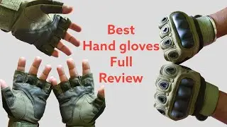 VIRTUE TRADERS Nylon Tactical Half Finger Gloves Cycling,Camping, Outdoor,Motorcycle Riding