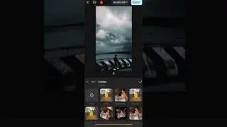 How to edit dark bright sky video