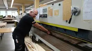 Furnierbearbeitung bei Konold