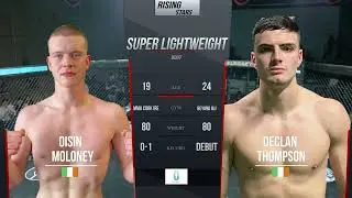 Moloney V Thompson - Cage Legacy 'Rising Stars'