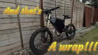 Carbon Fiber Bike Wrap - Assisting a Subscriber