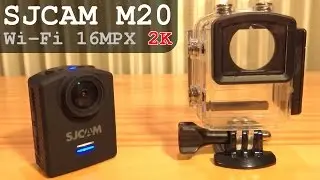SJCAM M20 Action Camera Wi-Fi 16MPX 2K | Full Overview - Settings - Configuration - Accessories