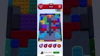 Color Block Jam Level 46 Hard level walkthrough