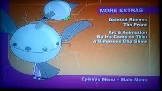 DVD Menu Walkthrough to The Simpsons The Complete Fourth Season Disc Four Request Video for A Smith