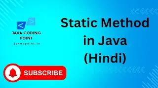 Static Method in Java (Hindi)