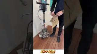 CITY HIRE Orbital Floor Sander  abrasives and bags
