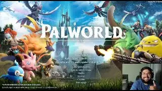JOGANDO PALWORLD PELA SEGUNDA PRIMEIRA VEZ