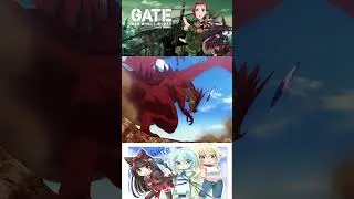 RPG vs DRAGON?! Modern Warfare vs Fantasy (GATE: JSDF vs Dragons) #military  #anime  #fyp