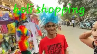 Holi ki pichkari ki shopping hogayi 🫡🤩