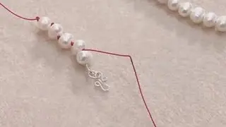 Как завязывать жемчуг на нитке