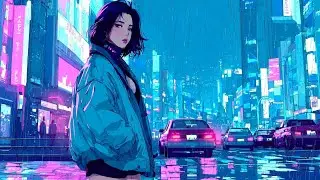 𝗥𝗔𝗜𝗡𝗬 𝗧𝗥𝗔𝗙𝗙𝗜𝗖 | Synthwave, Darkwave, Outrun, Vaporware music mix for chilling 