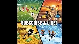 Stickman Party Madness ❄️⚽🏁 Snow, Soccer & Racing Fun!