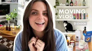 moving into my new london apartment 📦 part #1 | vlog