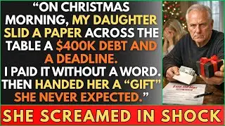On Christmas Day, My Daughter Demanded I Pay Her $400K Debt&mdash;What I Gave Her Instead Left Her Scream