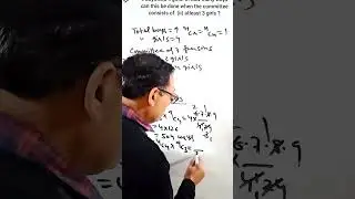 Misc Ex Q3 (ii) | Class 11 Maths NCERT | PNC | Committee with At Least 3 Girls | In Just 2 Minutes