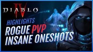 Diablo 4 | Lvl100 Penetrating Shot Rogue PvP Gameplay Compilation and Duels Against Every Class