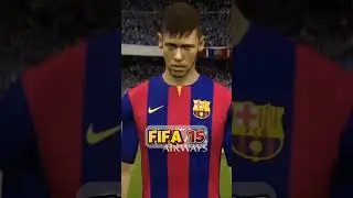 Neymar Jr  FIFA Evolution [10 - 24] #neymar #barcelona #psg #alhilal #shortsvideo #eafc24 #fifa