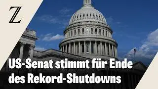 US-Senatoren stimmen Ende der Haushaltssperre zu