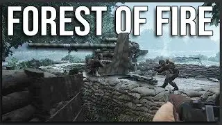 Forest of Fire - 40v40 Post Scriptum Gameplay (World War 2 Squad)