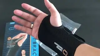 Copper Compression Recovery Wrist Brace