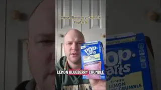 Trying New Things: Pop Tarts; Lemon Blueberry Crumble
