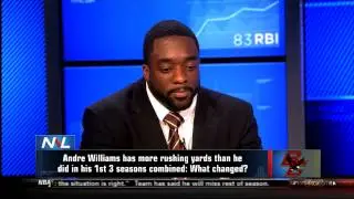 Andre Williams on ESPN Numbers Dont Lie December 4 2013