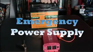 Cheap Portable Emergency Power Supply