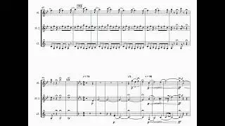 Mosaic for Wind Trio (2 Flutes, Bb Clarinet)