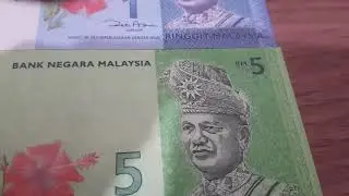 Malaysia 1 and 5 ringgit polymer notes