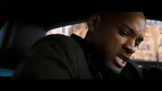 I Am Legend  2007 1080p Speeding Sport Car