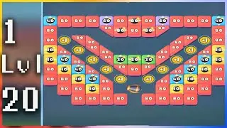 Brick Ball Blast: Free Brick Games - Gameplay Walkthrough - Levels 21-40