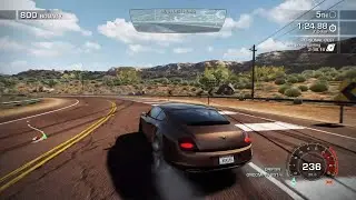 NFS Hot Pursuit (Remastered) - Bentley Continental Supersports Road Racing (1080p)