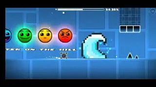 WATER ON THE HILL geometry dash #geometrydash #gd #wateronthehill #gaming #gameplay #funny #cursed