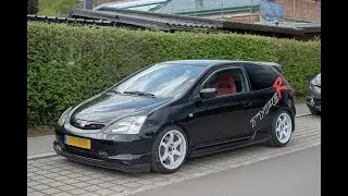 Honda Civic VII type R   Cars and Coffee   Fckn Low   Berdorf   avril 2023