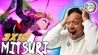 Mitsuri vs Hantengu | Demon Slayer Season 3 Episode 10 REACTION!