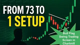 From 73 Stocks to 1 Bull Flag Setup &ndash; Step-by-Step Swing Trade Scan with ChartMill