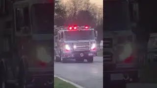 Baltimore County Fire Department Engine 13 Truck 13 Responding to an Odor of Fire 03-27-25