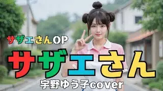 【AIが歌う】サザエさんOP/サザエさん/宇野ゆう子cover【Synthesizer V】