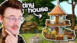 can i built a round tiny house in The Sims 4?