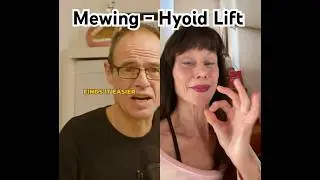 Watch the Hyoid Lift of proper Tongue Posture 🎯 Dr. Mike Mew